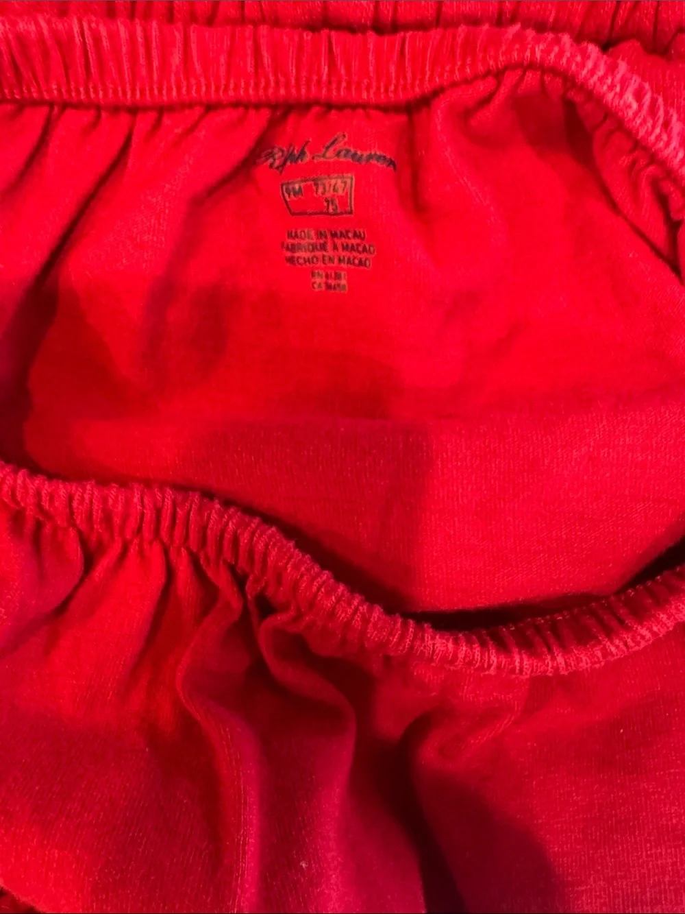 Ralph Lauren Red Teddy Bear Sweater